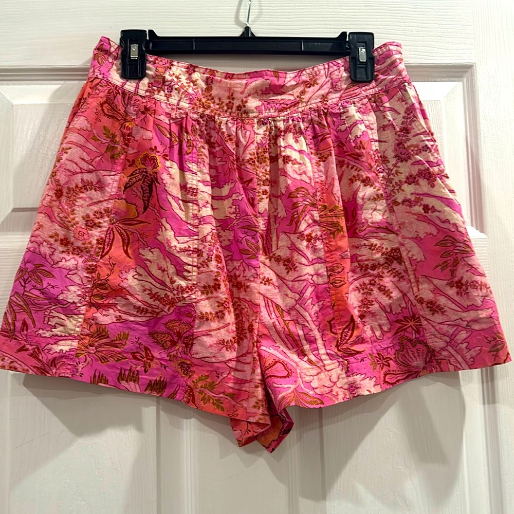 Ulla Johnson Anela Printed shorts size 8- 100% Cotton- like new!